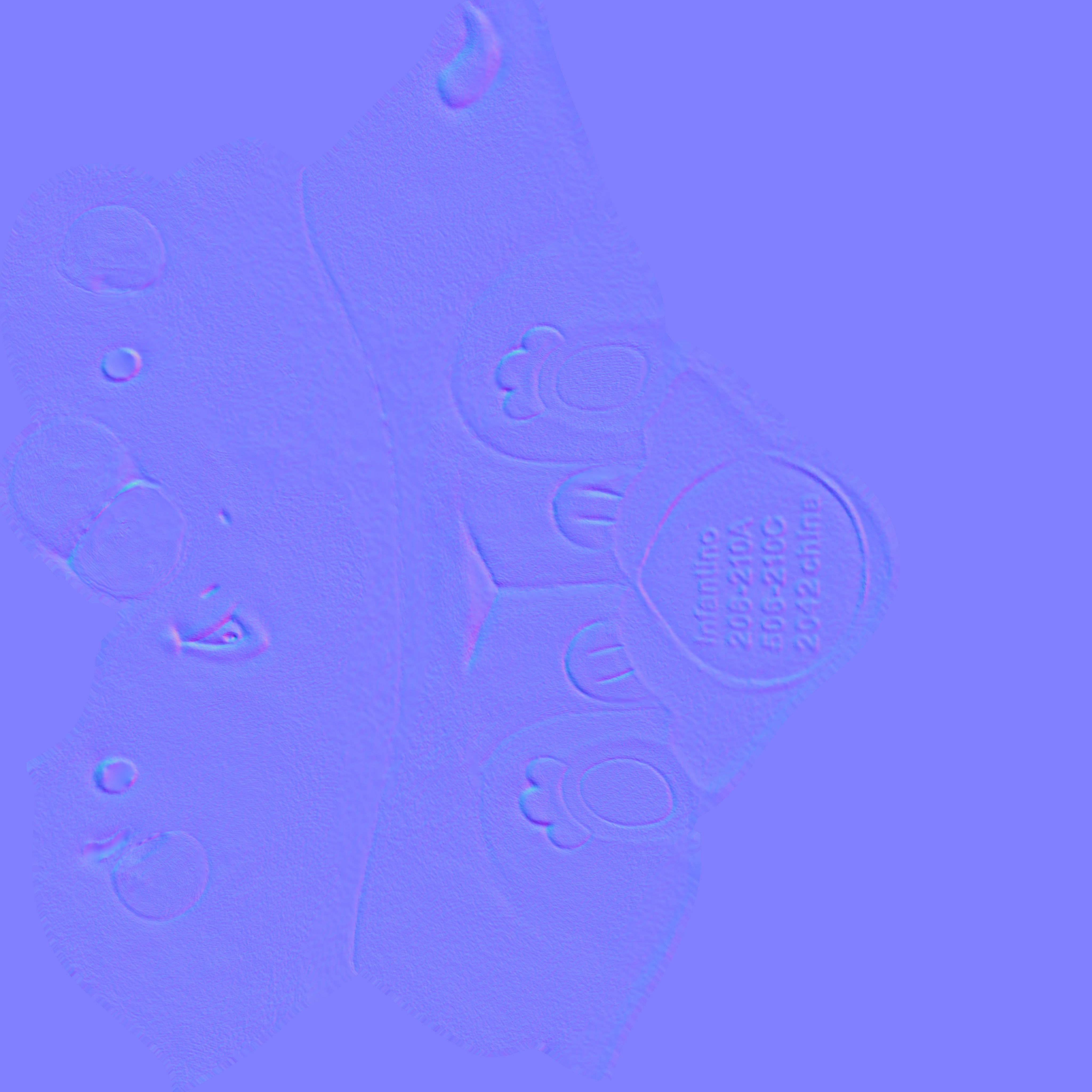 Rhino Bath toy 3D print model_5