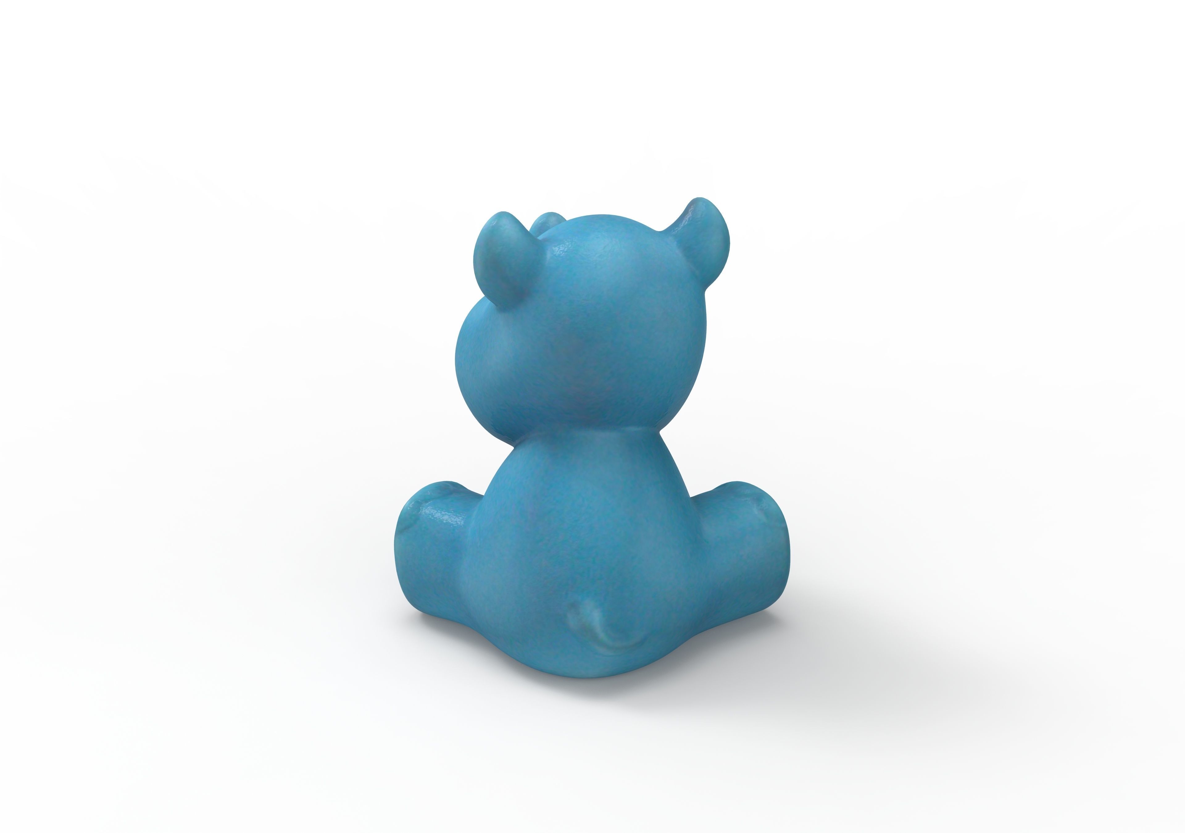 Rhino Bath toy 3D print model_4