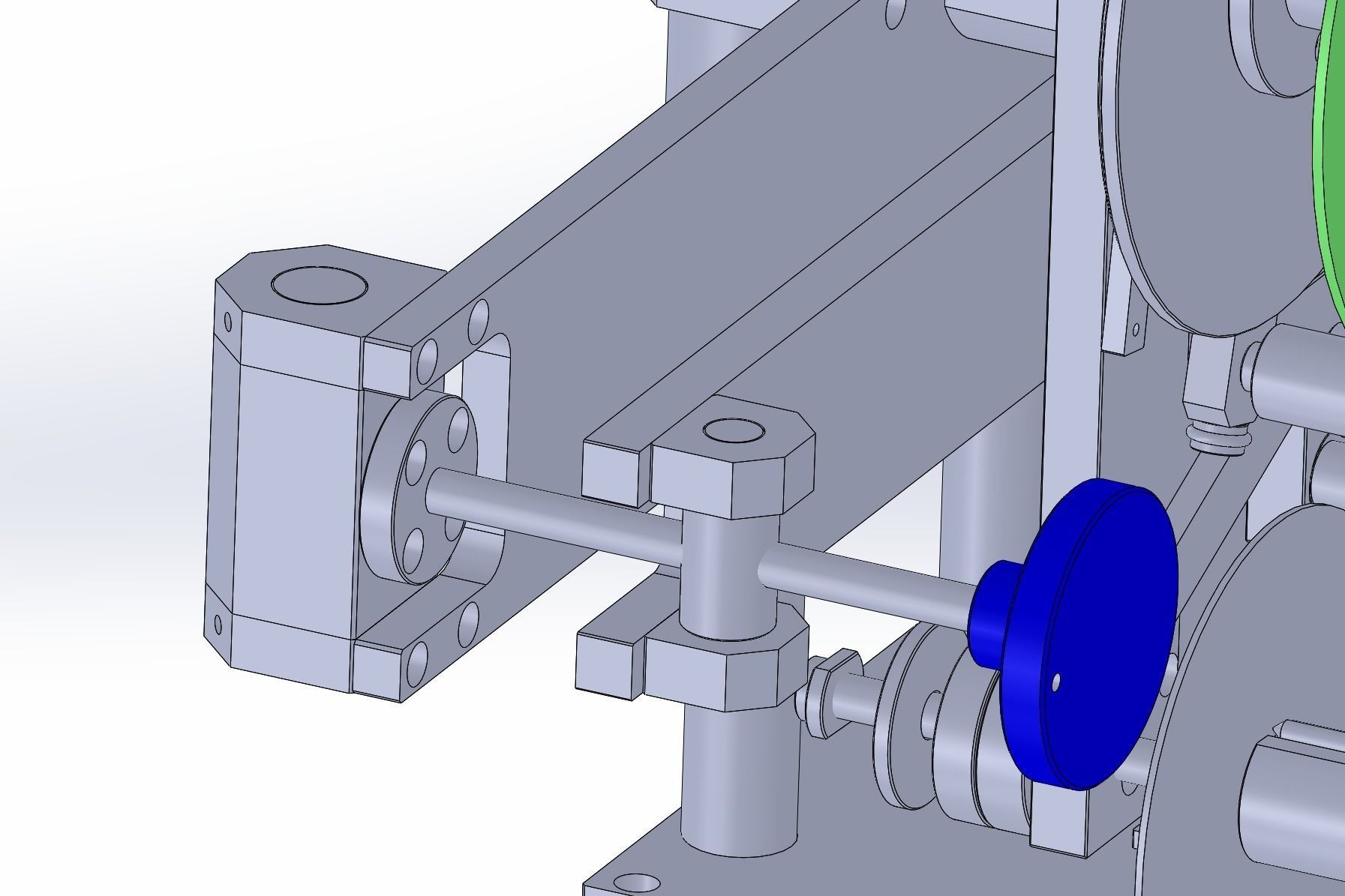 Table type labeling machine 3D model_6