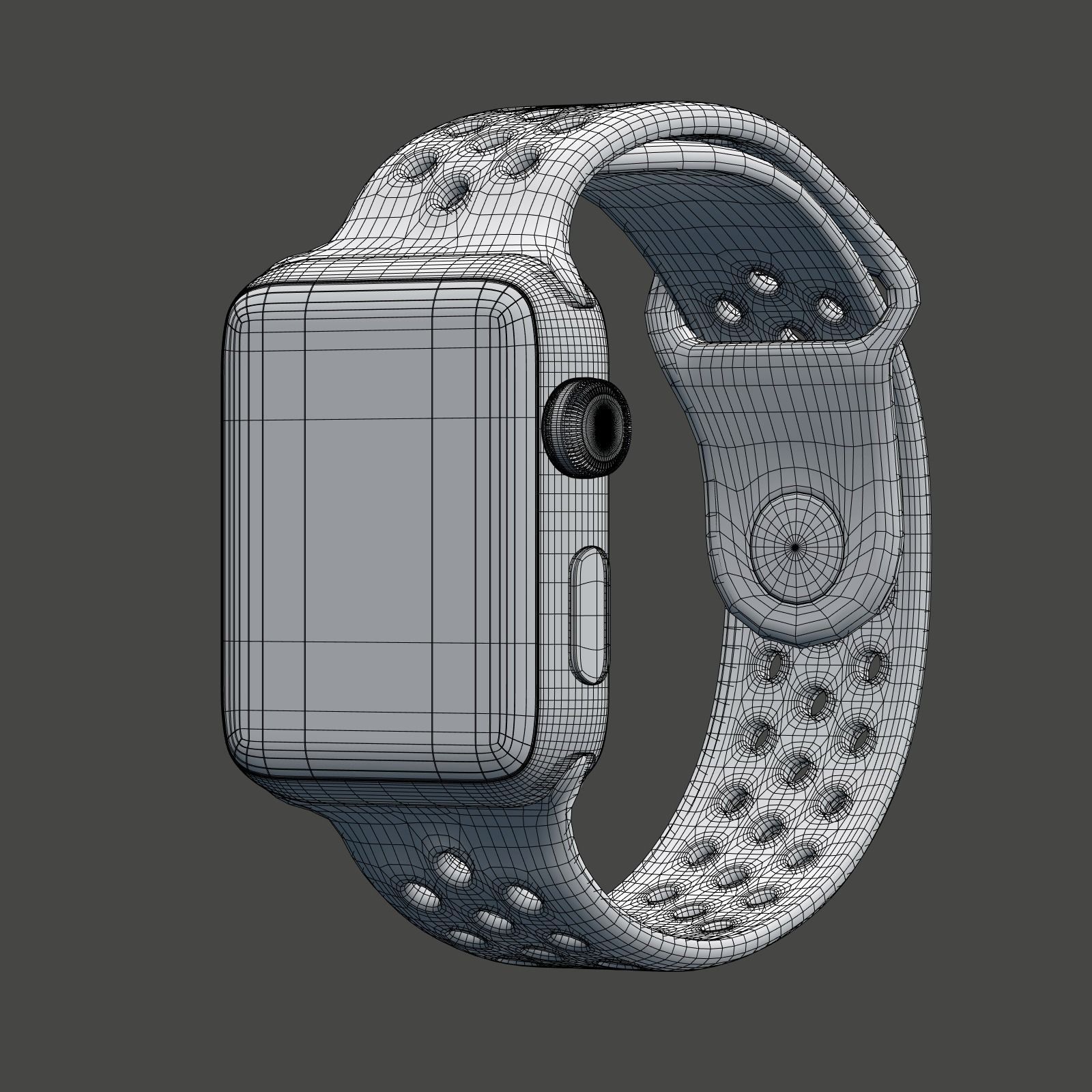 Apple Watch 3D model_8