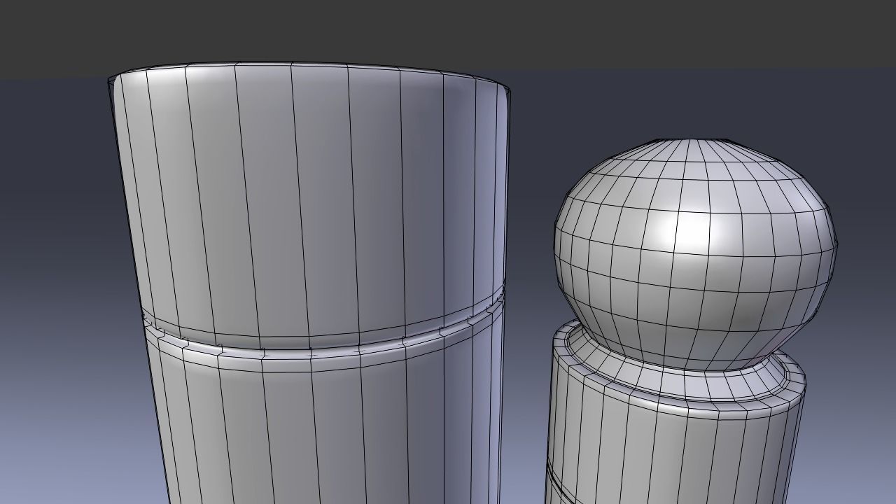 360 black perry ell for men perfume bottle 3D model_7