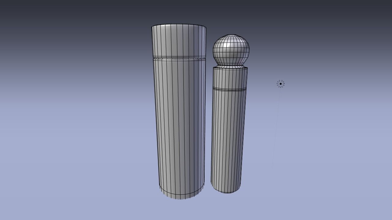 360 black perry ell for men perfume bottle 3D model_9