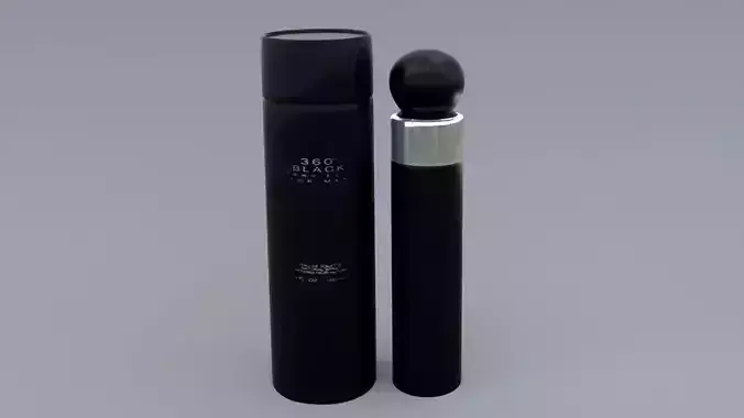 360 black perry ell for men perfume bottle