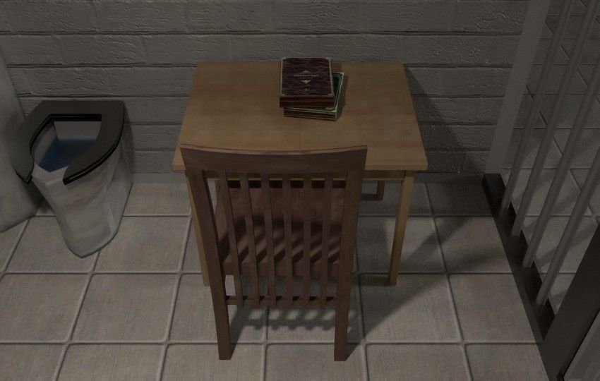 Prison Cell 3D model_1