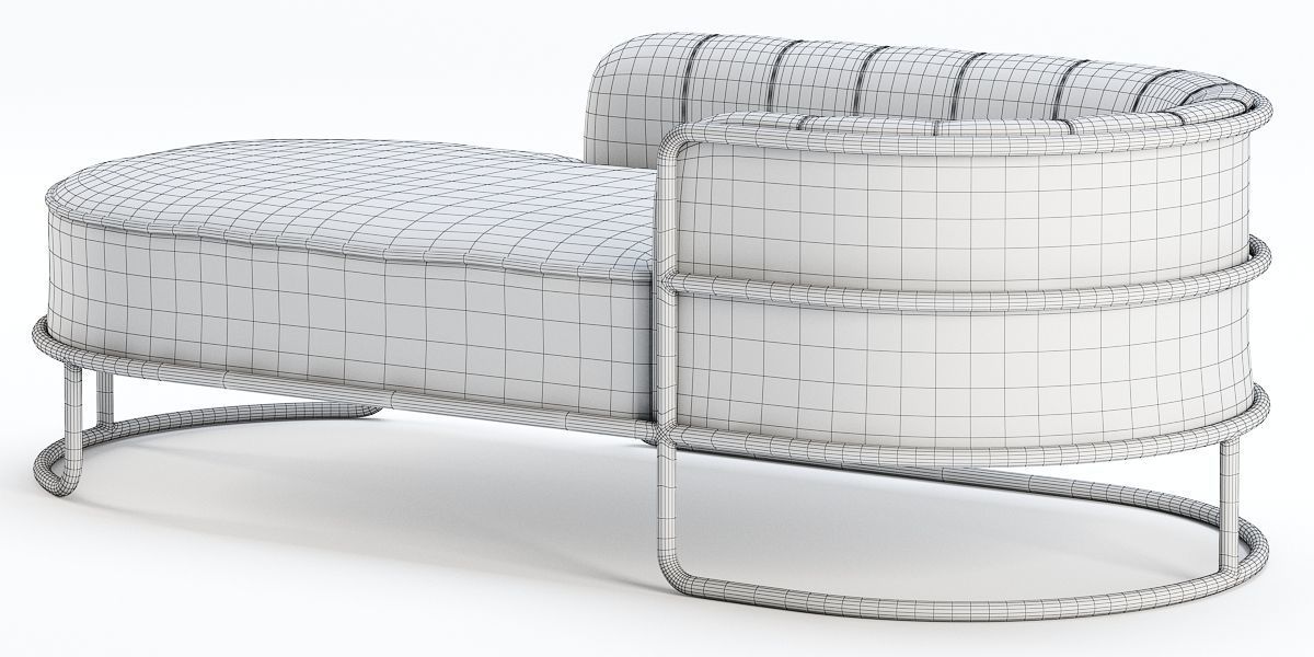 Giuseppe De Vivo Chaise longue 3D model_3