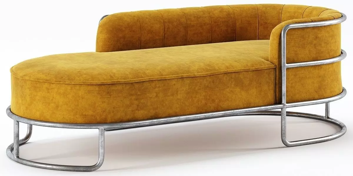 Giuseppe De Vivo Chaise longue 3D model_0