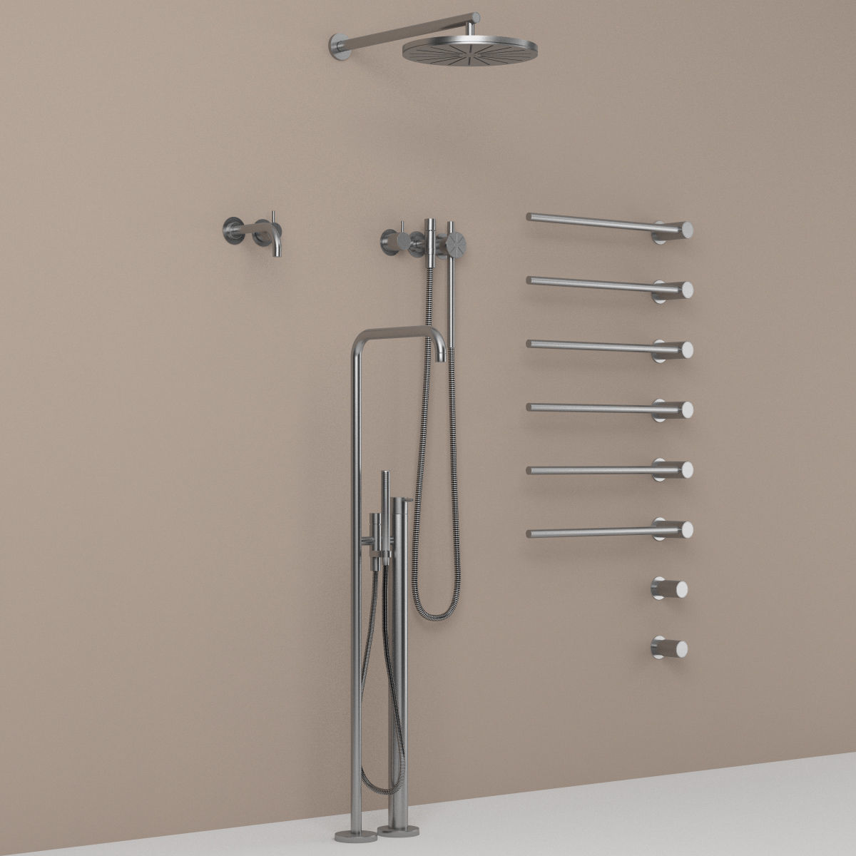 Faucets Vola 3D model_6