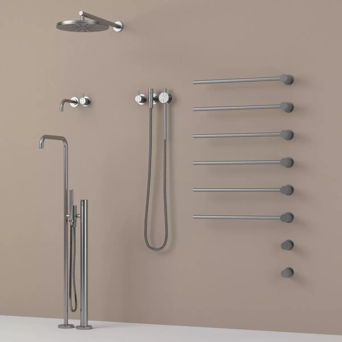 Faucets Vola 3D model_0
