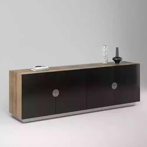 Sideboard Bauhaus Art Deco Low-poly 3D model