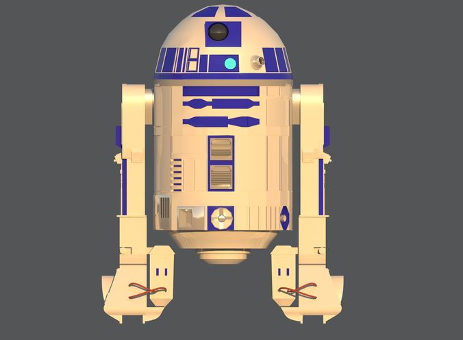 Robot r2d2  3D model