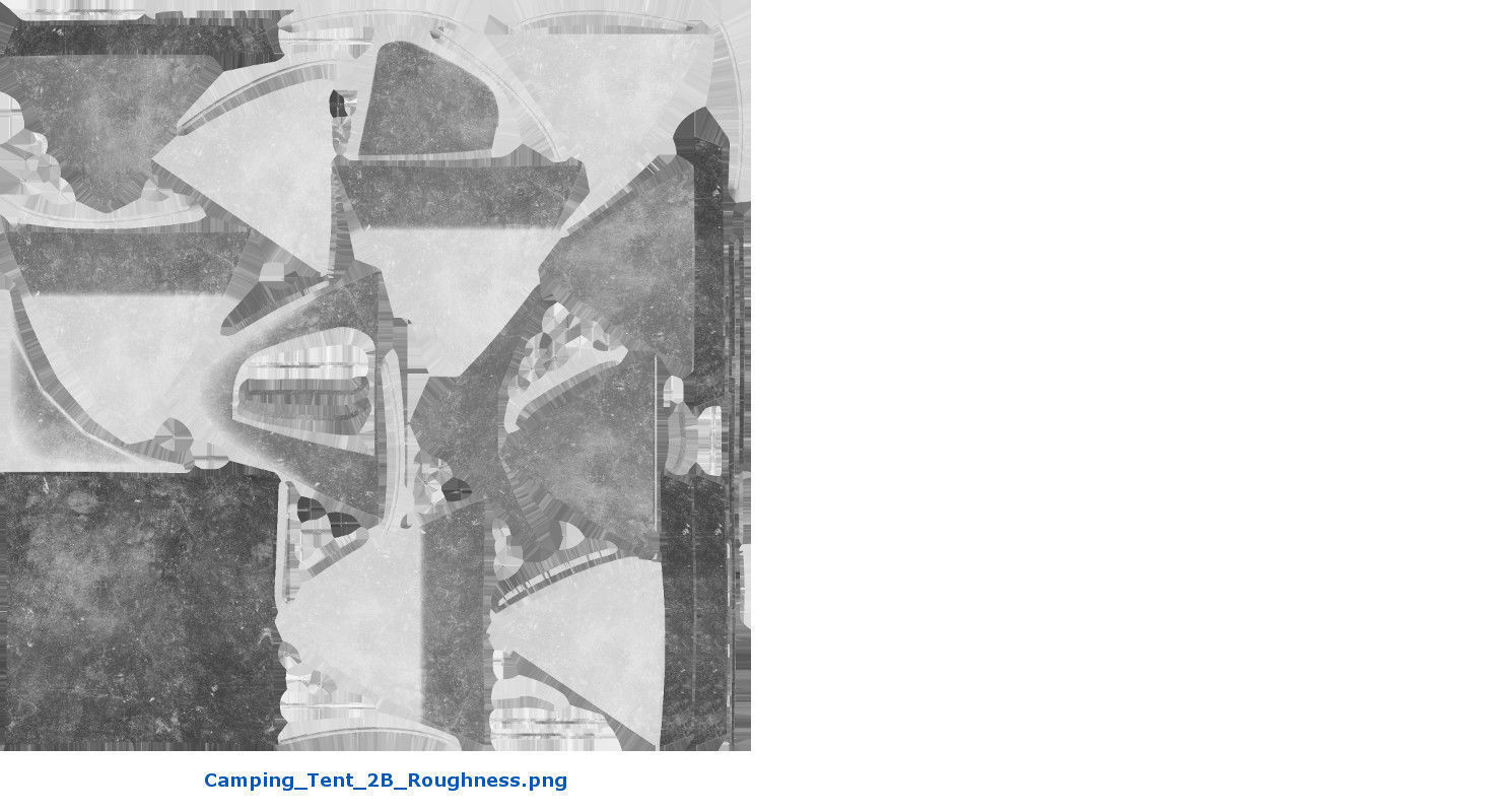 Camping Tent 2B Low-poly 3D model_12