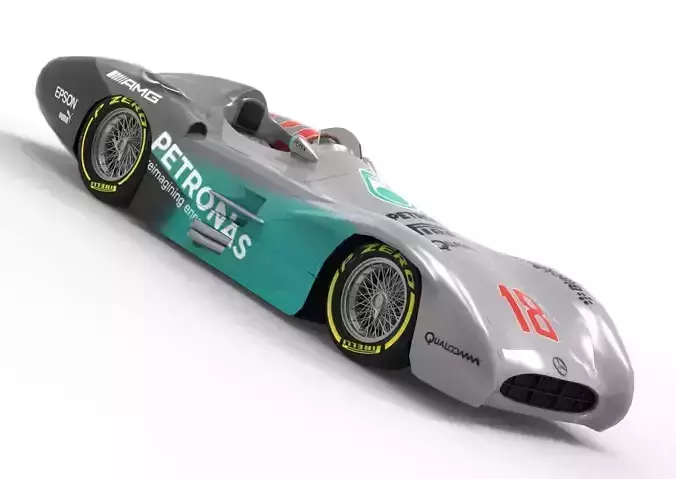 Mercedes Benz streamliner w196