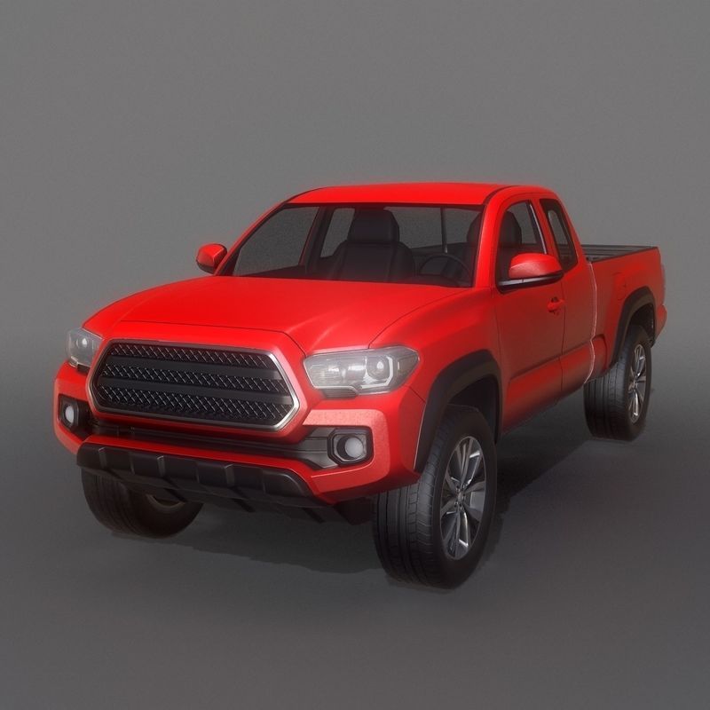 SUV Low Poly Collection jaguar pace Low-poly 3D model_23