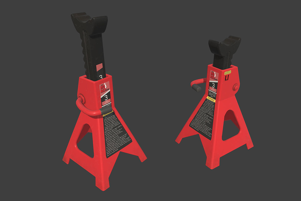 Autoservice Props Pack Vol 2 Low-poly 3D model_13