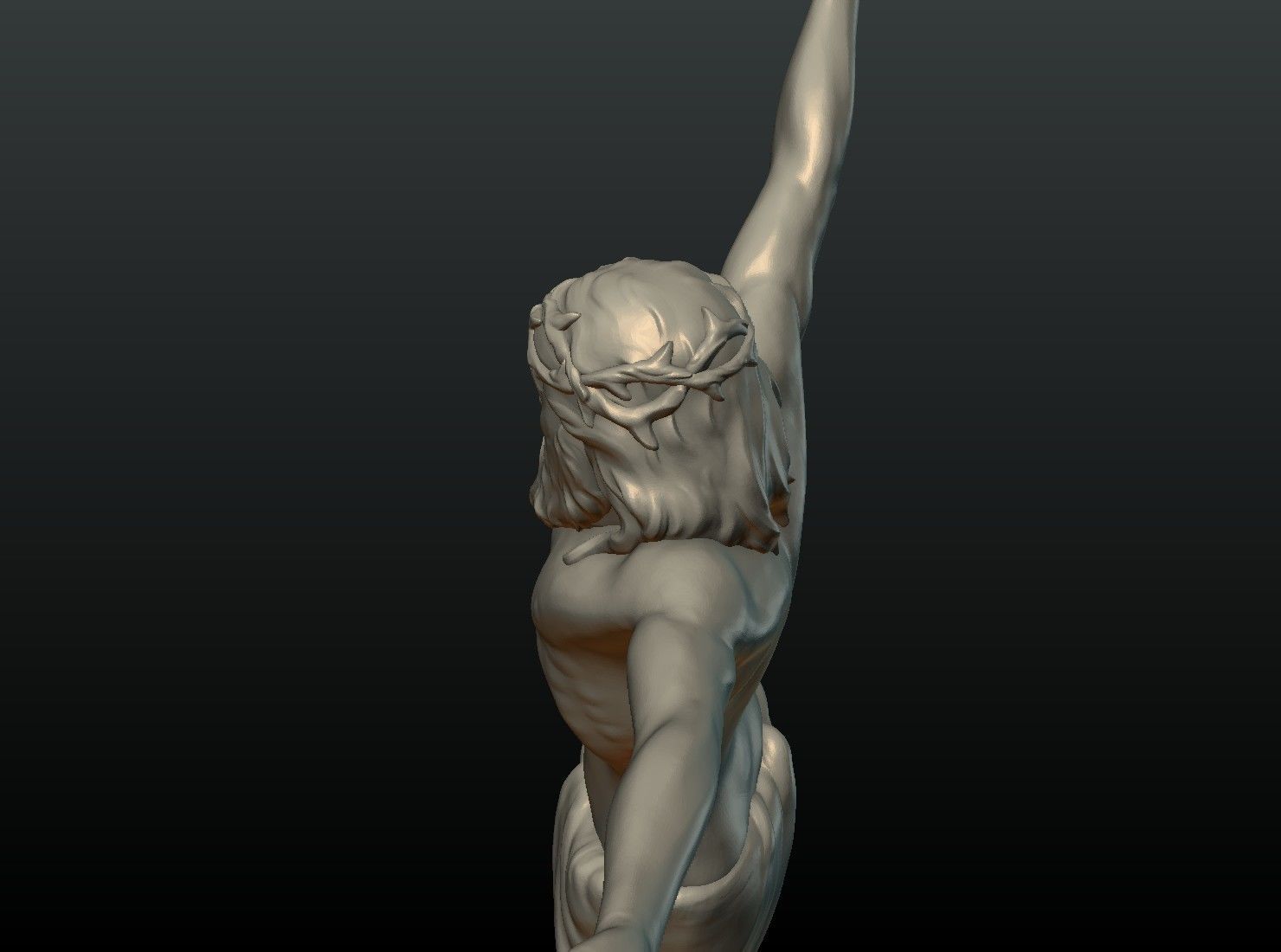Crucifixion Jesus Christ 3D print model_15