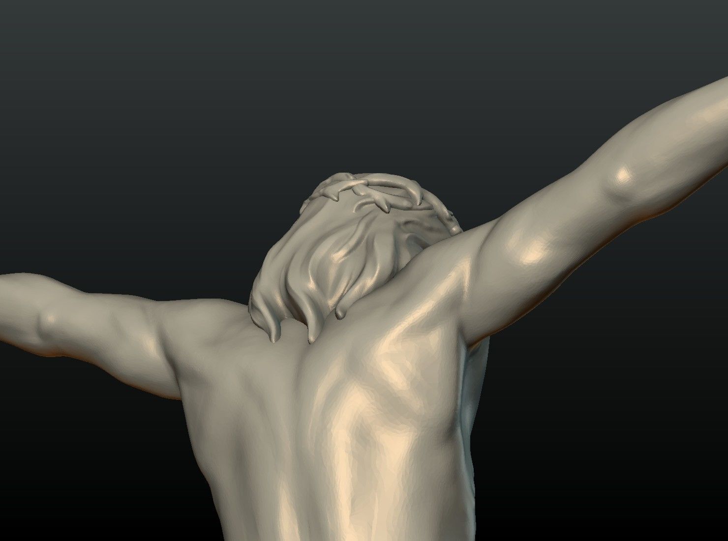 Crucifixion Jesus Christ 3D print model_20