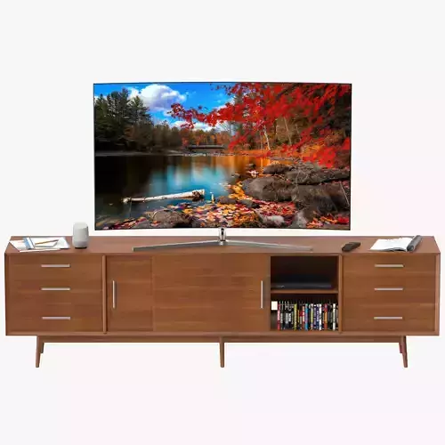 Westelm Century Media Console 3D model