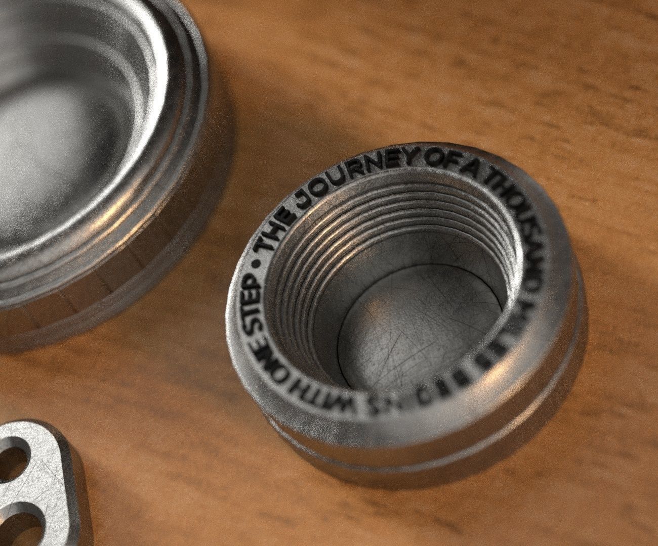 RETRO CAMERA FLOWERPOT 3D print model_5