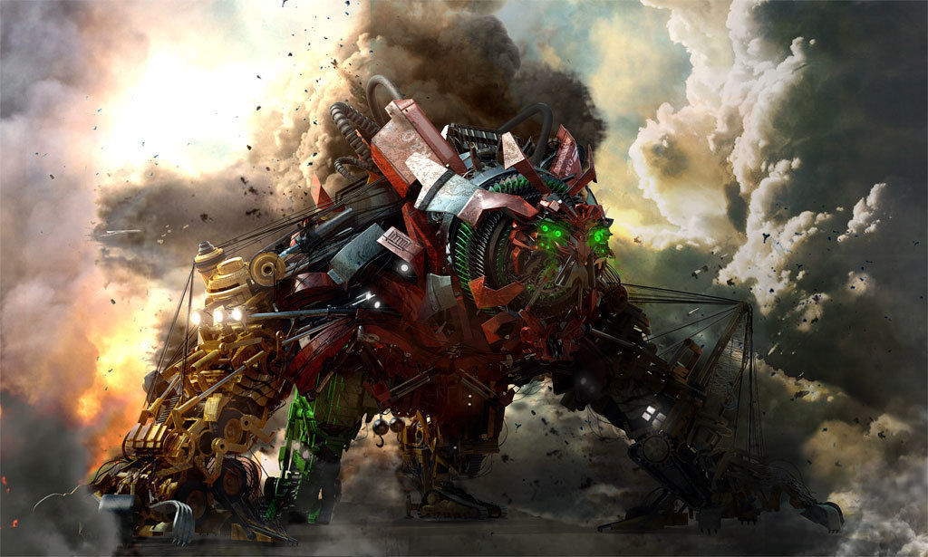 Transformers - devastator 3D model_1