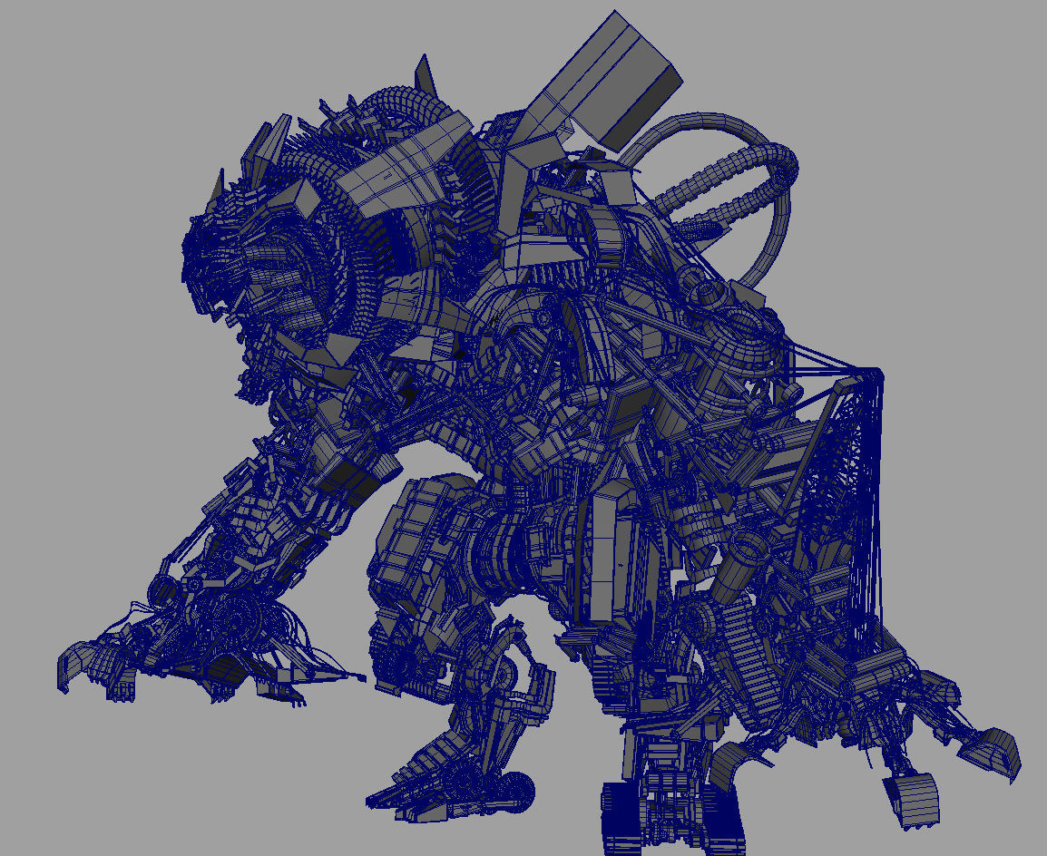 Transformers - devastator 3D model_5