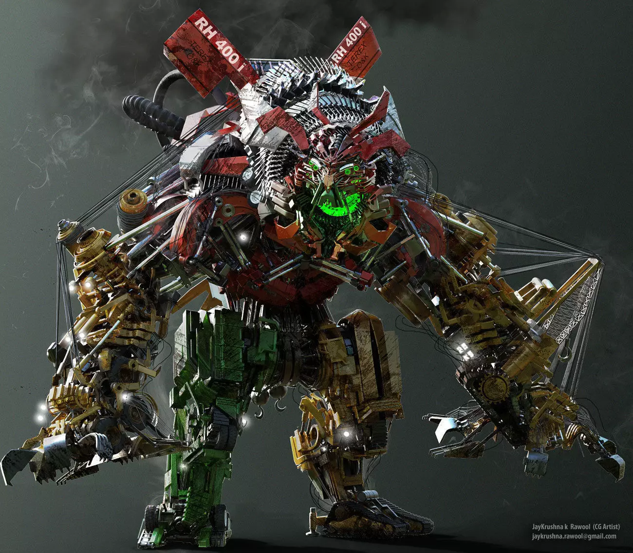 Transformers - devastator 3D model_0