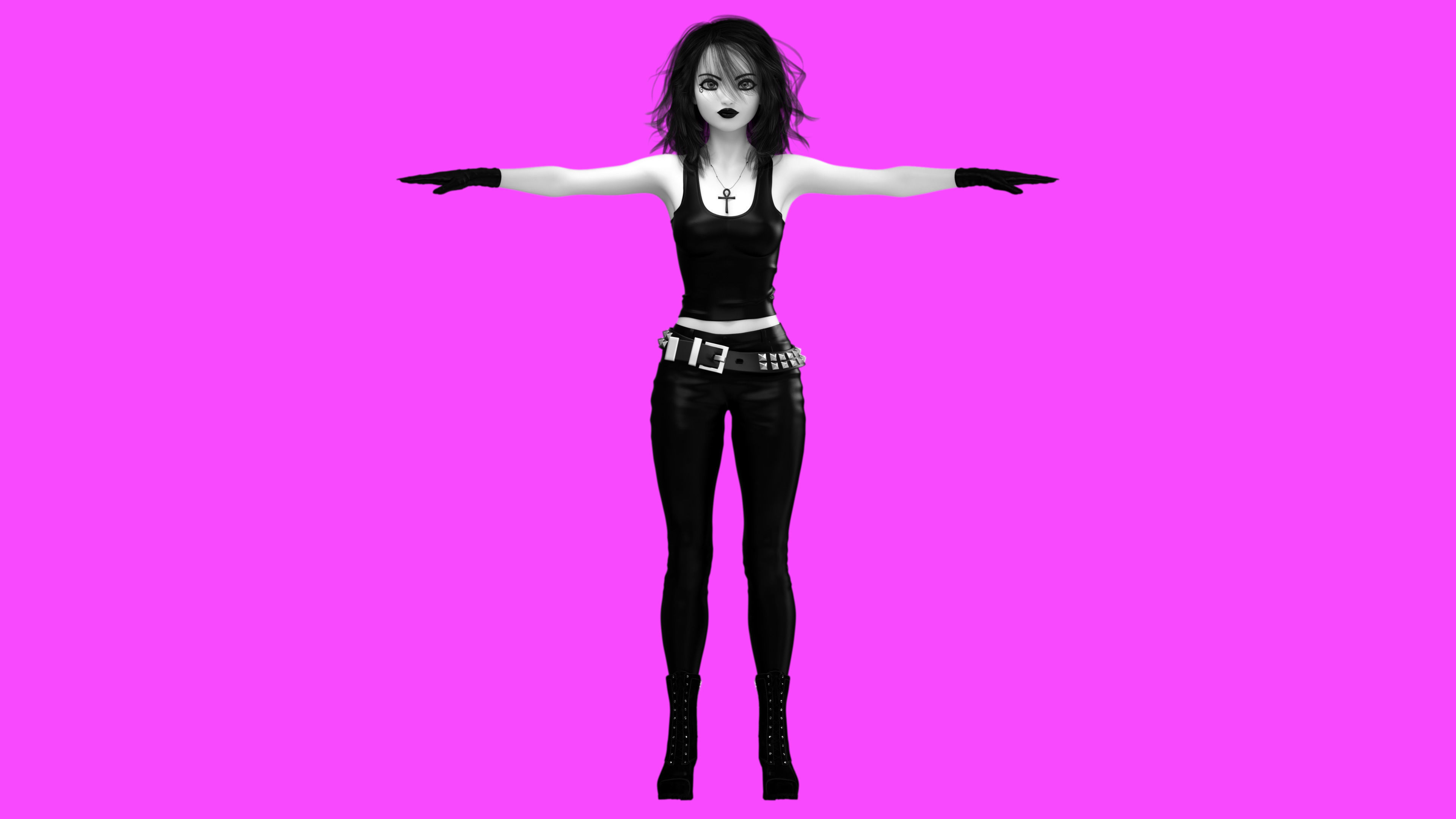 Death - Sandman  3D model_5