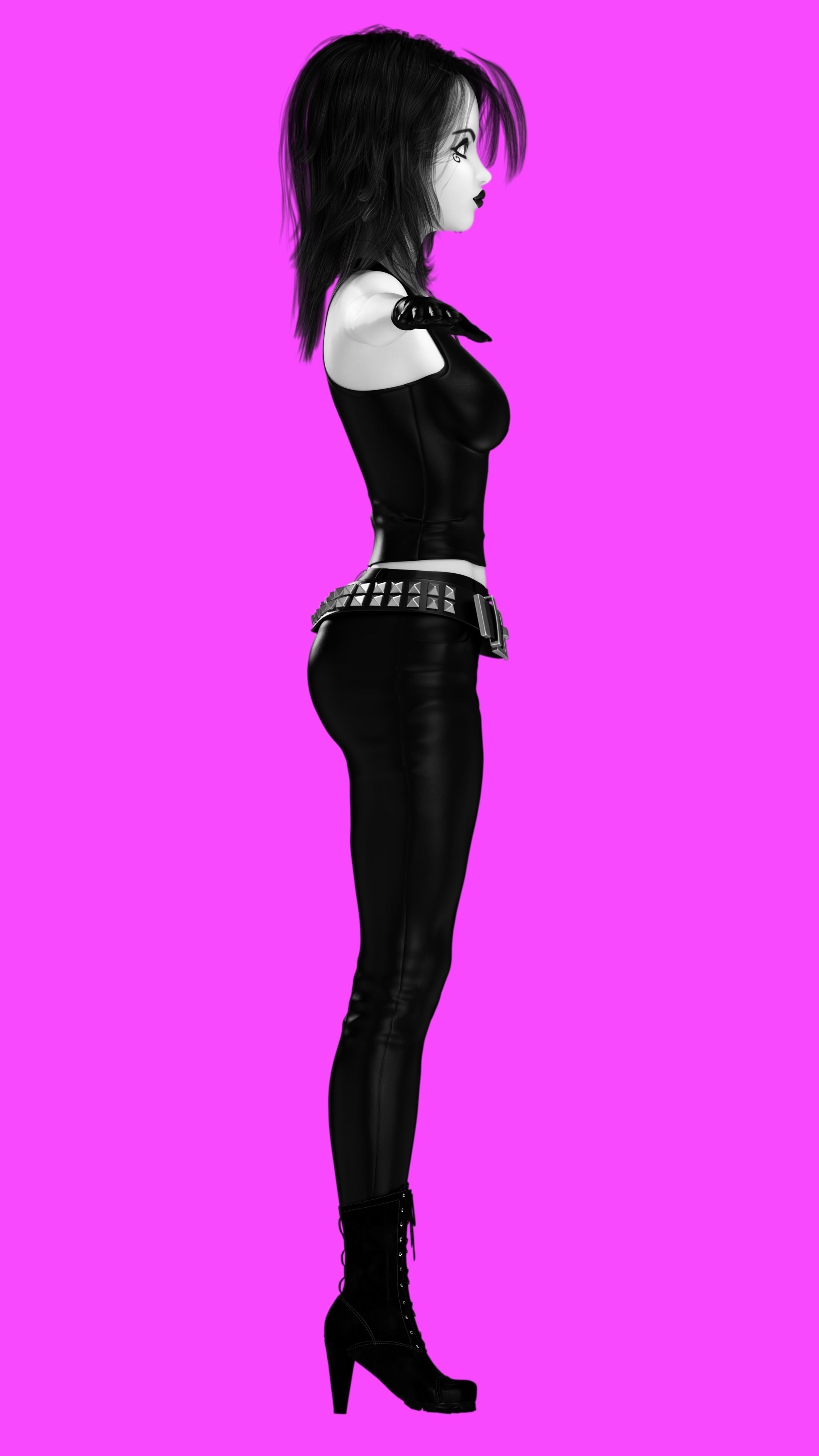 Death - Sandman  3D model_6