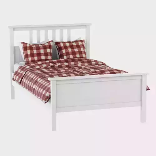Bed Hemnes 3D model