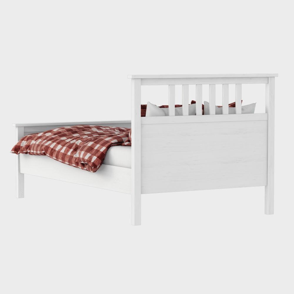 Bed Hemnes 3D model_6