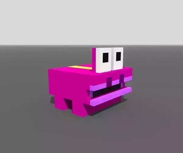 Voxel Desert Frog