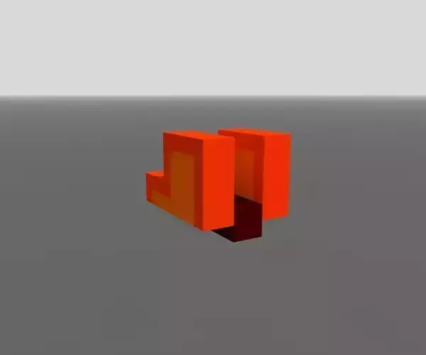 Voxel Butterfly