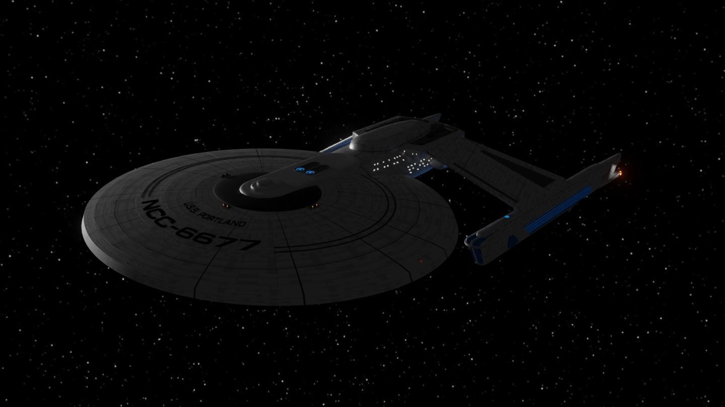 Shogun Class Light Cruiser 3D model | CGTrader
