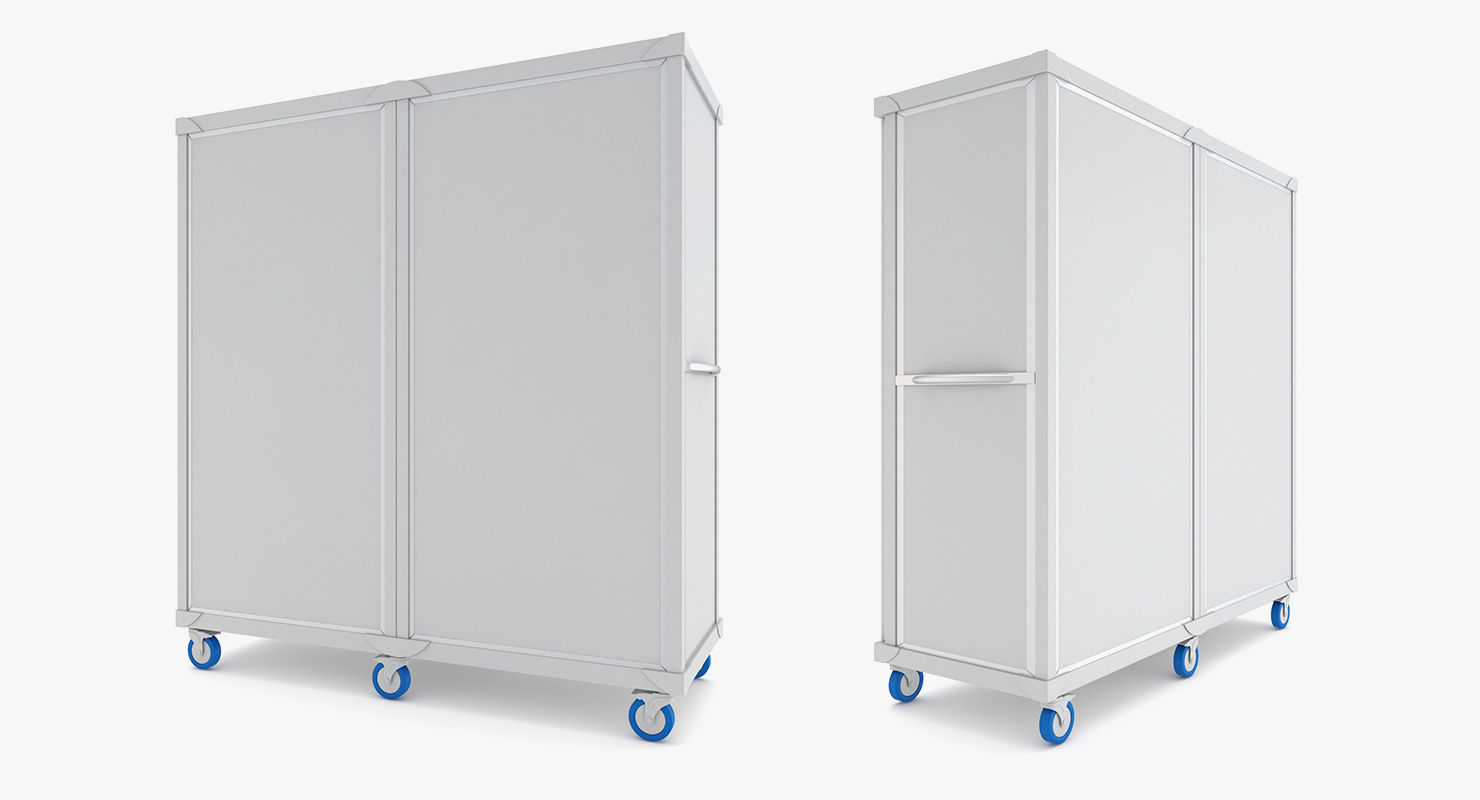 Medical - Supply Carts 4  3D model_1