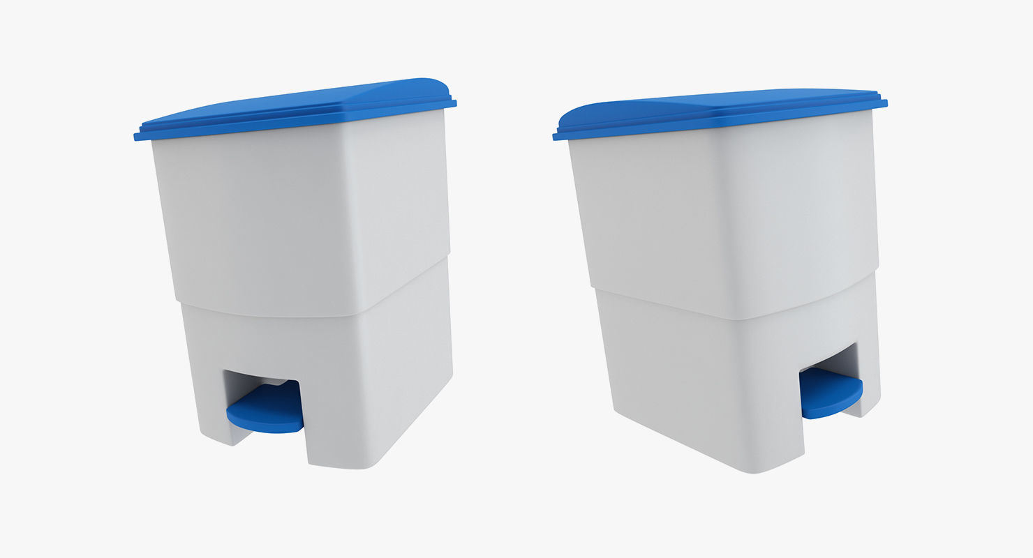 Medical - Trash Bin 3D model_3