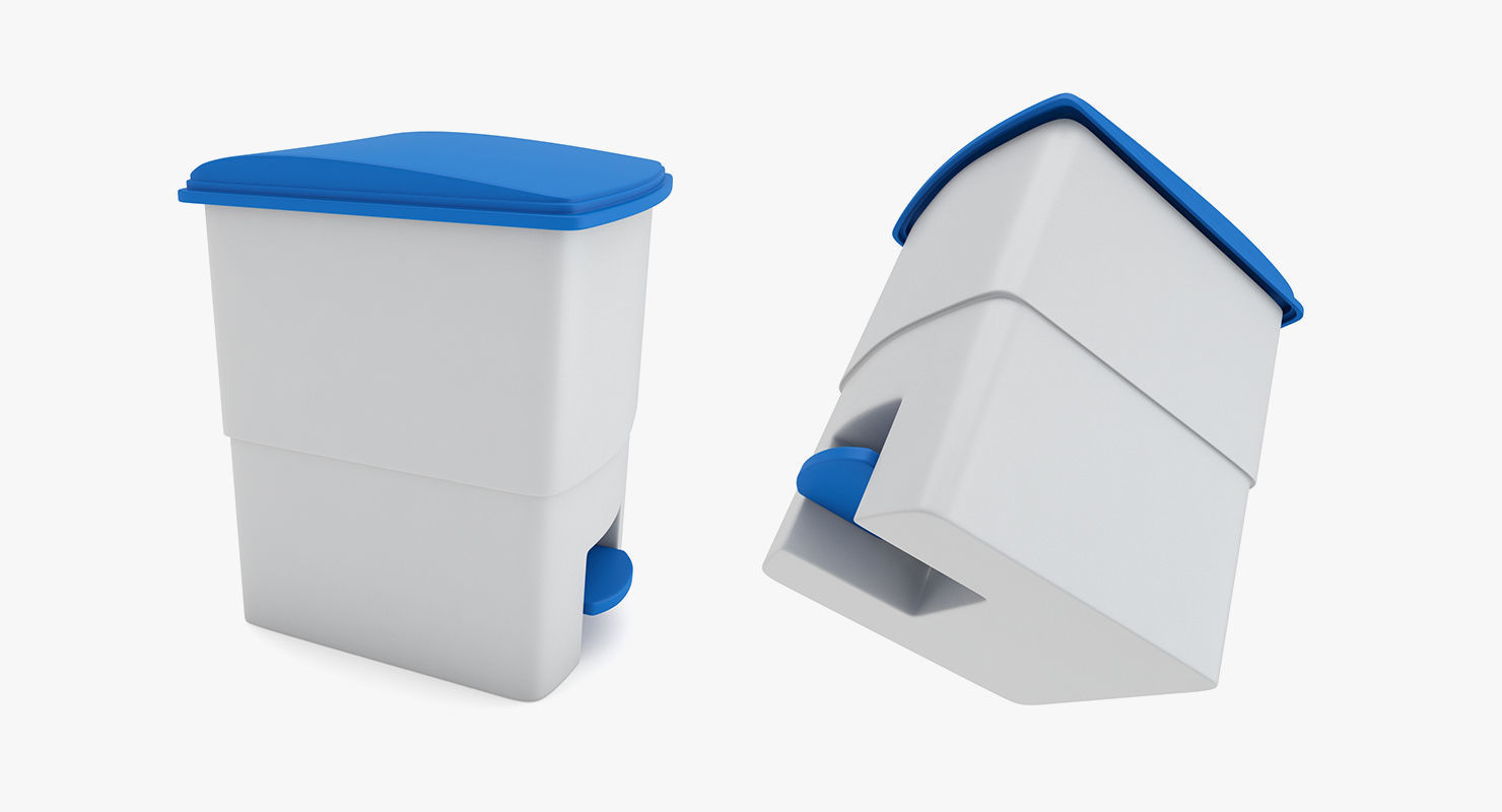 Medical - Trash Bin 3D model_1