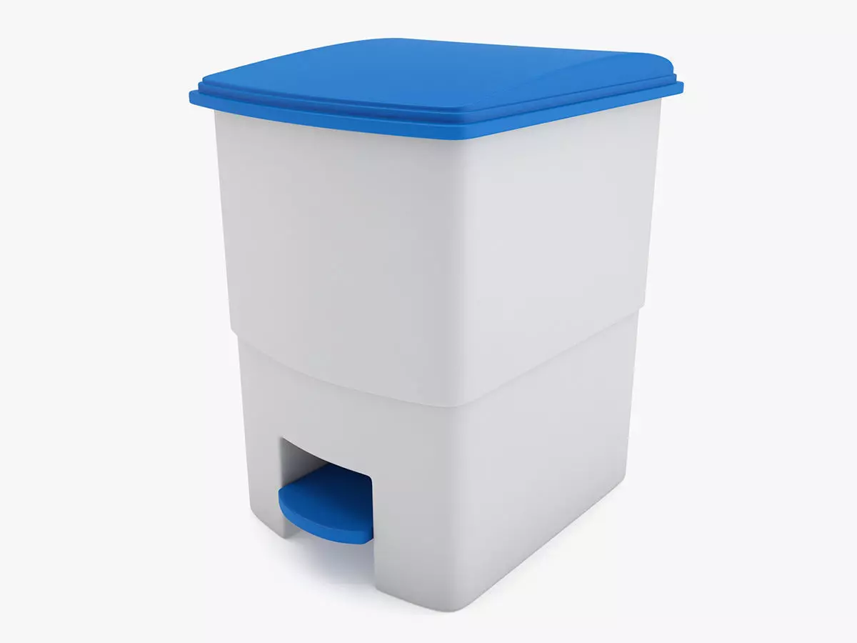 Medical - Trash Bin 3D model_0