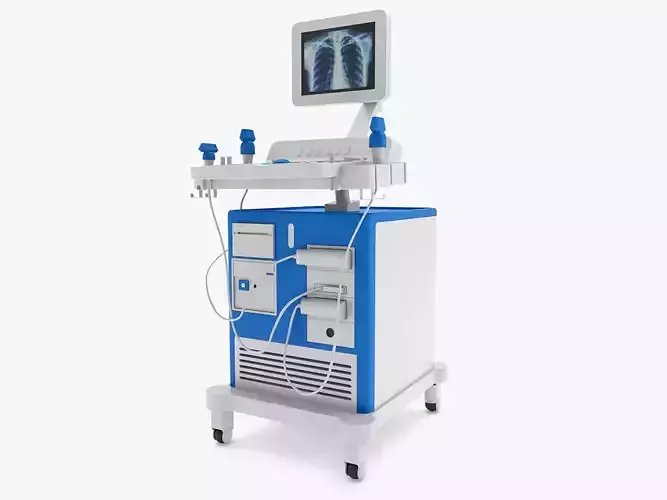 Medical - Ultrasound System 3D model