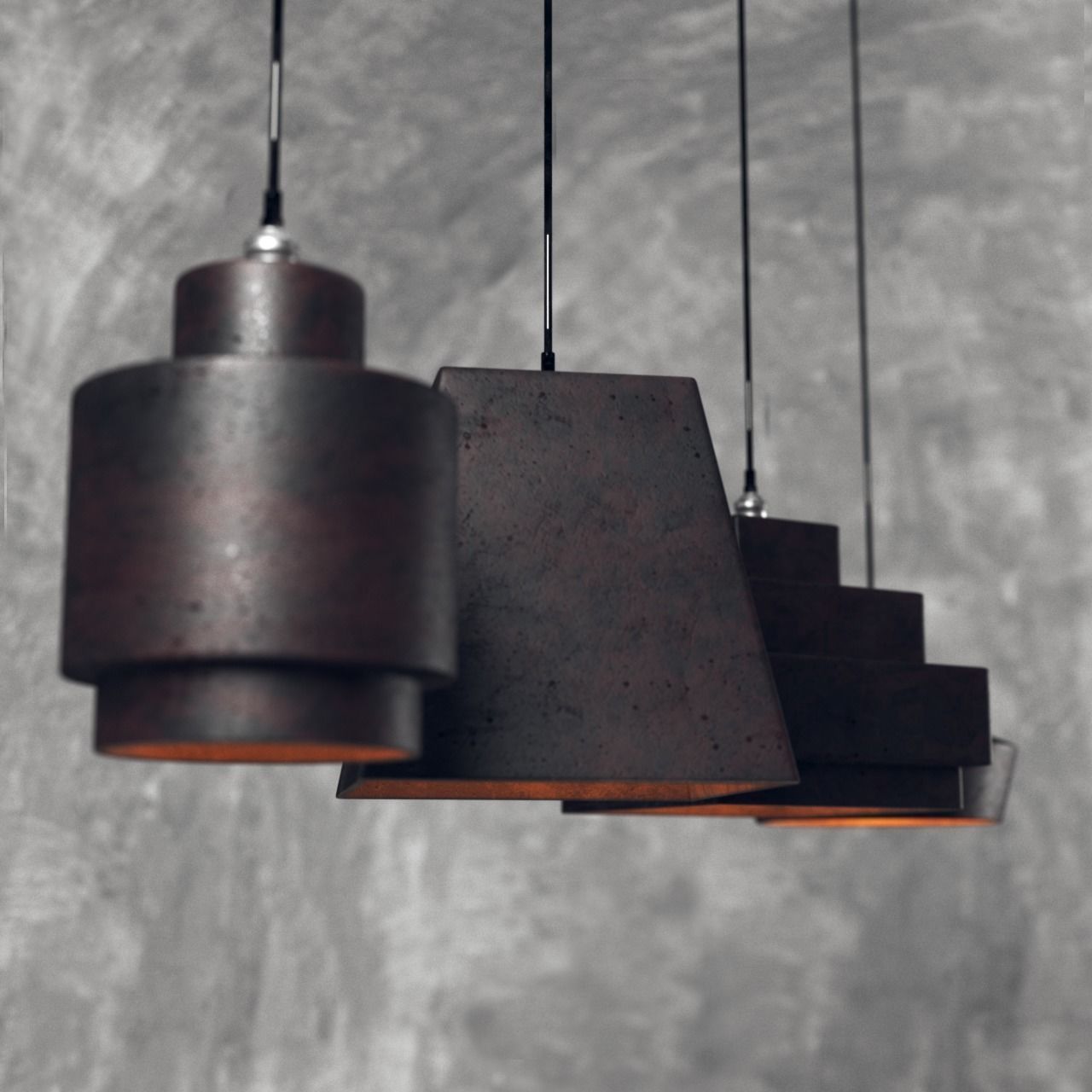 CEILING LAMP LOFT 3D model_1