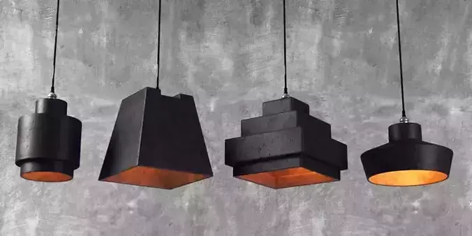 CEILING LAMP LOFT 3D model