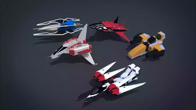 5 SpaceShip Collection 03