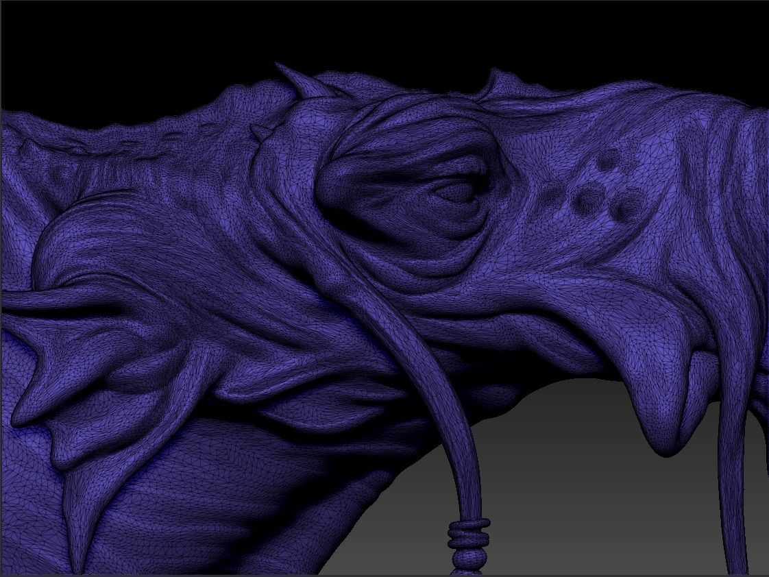 Sebulba dragon head 3D print model_11