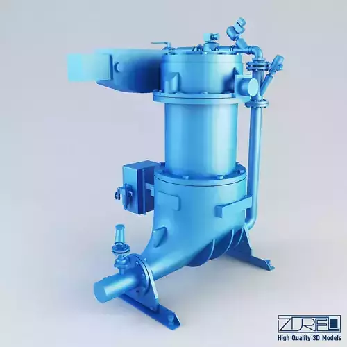 Ash vessel RA pump