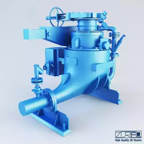 Ash vessel GA pump