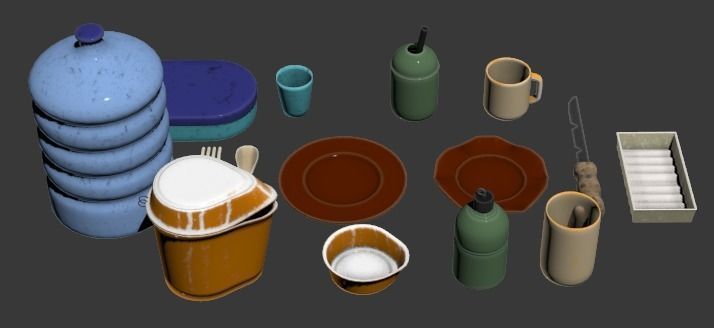 My 3D Models 2 Low-poly 3D model_2
