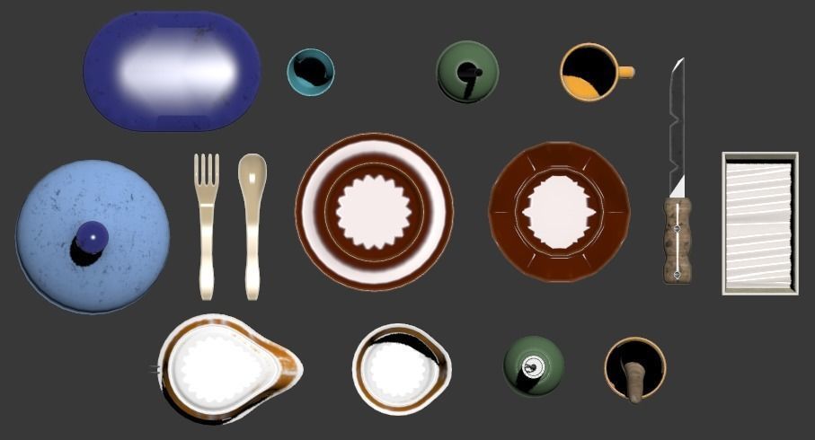 My 3D Models 2 Low-poly 3D model_1