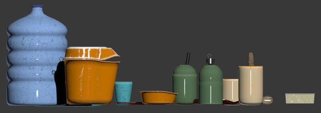 My 3D Models 2 Low-poly 3D model_3
