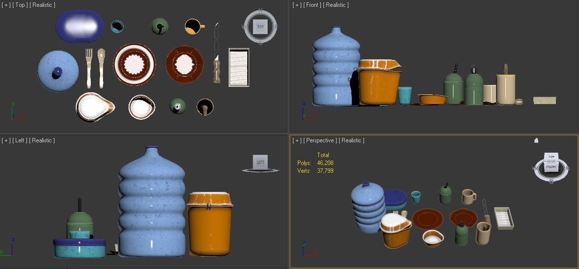 My 3D Models 2 Low-poly 3D model_4