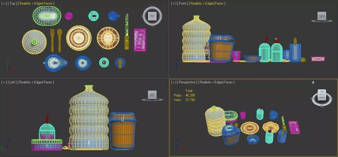 My 3D Models 2 Low-poly 3D model_0