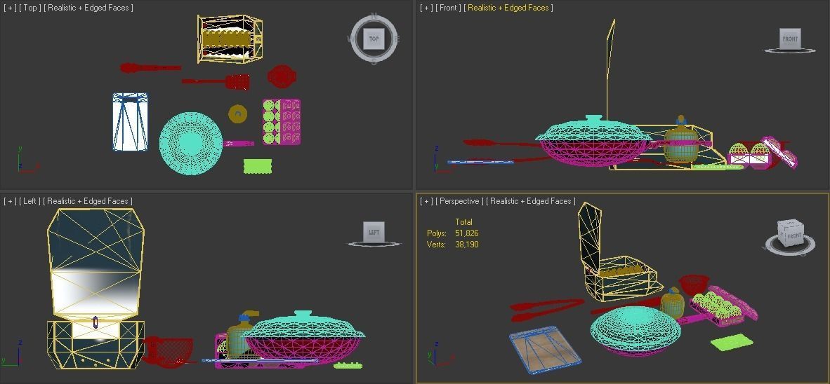 My 3D Models 3 Low-poly 3D model_1