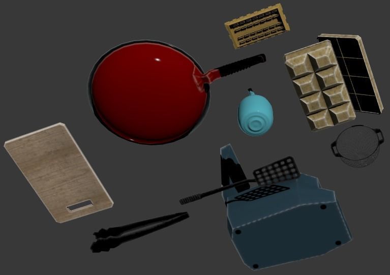 My 3D Models 3 Low-poly 3D model_7